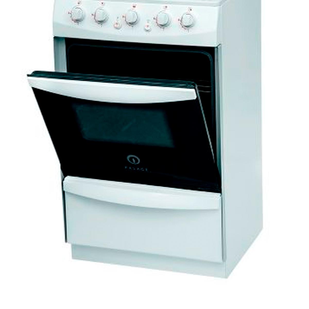 Cocina Escorial Palace Cristal Blanca Gas Licuado Color Blanco
